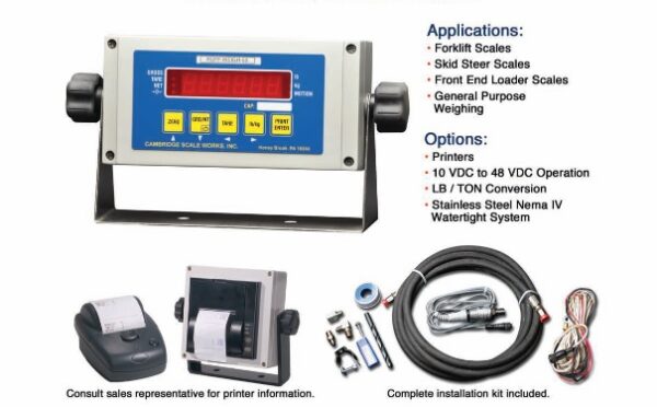 Heavy-Capacity Hydraulic Scale