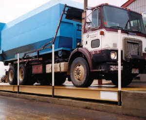 ST Ricelake low-profile truck scale